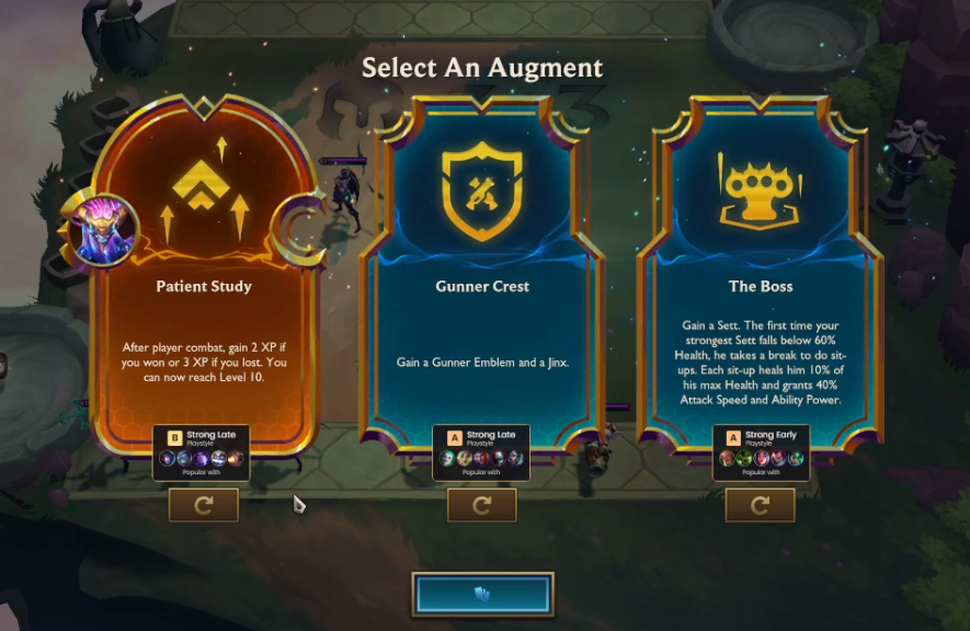 The Augment Recommendations Feature In Game